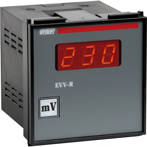 Voltmetro digitale da pannello EVV-R VEMER VM295300