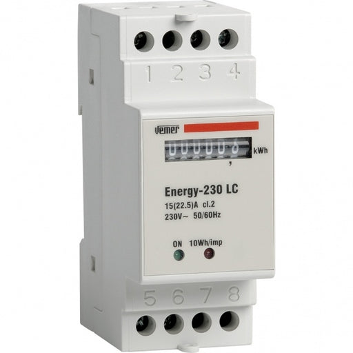 Contatore di energia da barra din Energy-230 LC VEMER VN960100