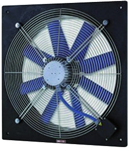 PLATE-S-404T - Ventilatore elicoidale a pannello 50x50 cm con motore compatto 4 poli trifase