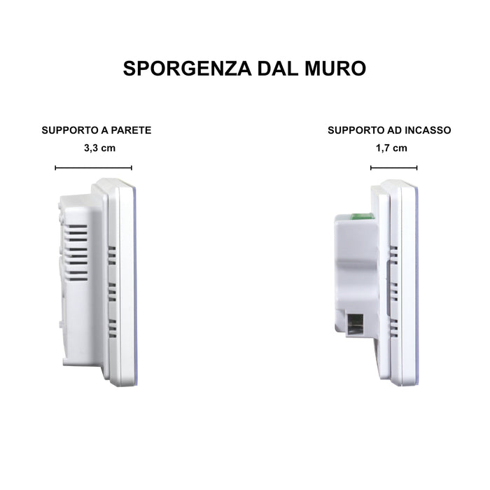 Neve Pro W - cronotermostato WI-FI 220V - PLIKC PLK2676P2