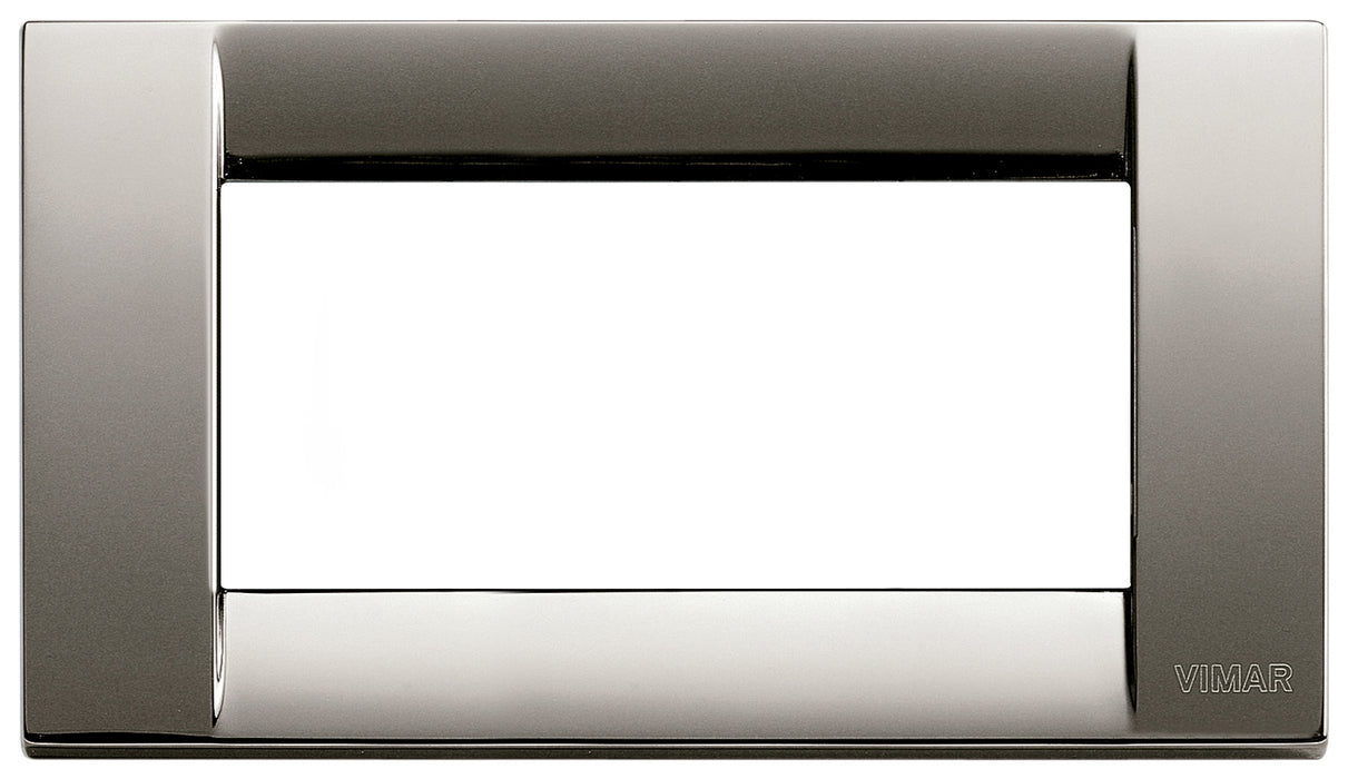 Placca Classica 4M cromo nero - VIMAR IDEA 16734.31