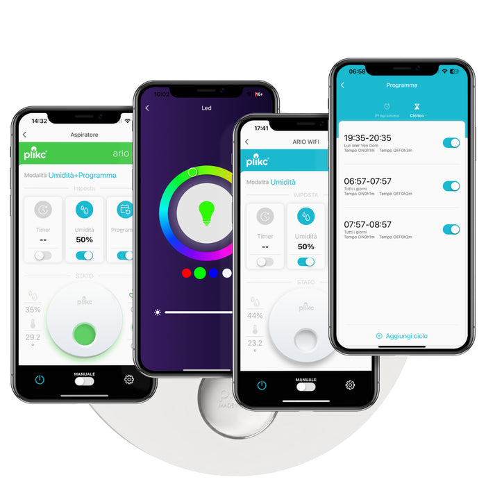 Ario W 12V - Aspiratore WIFI 12V - PLIKC