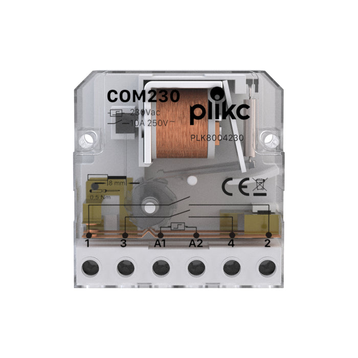COM230 - Relè commutatore 230V - PLIKC PLK8004230