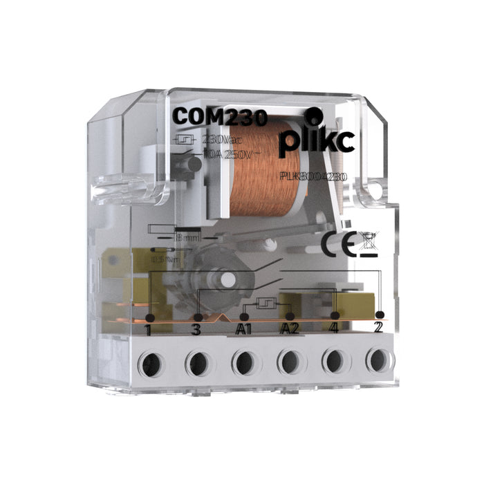 COM230 - Relè commutatore 230V - PLIKC PLK8004230