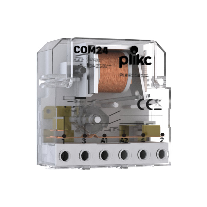 COM24 - Relè commutatore 24V - PLIKC PLK8004024