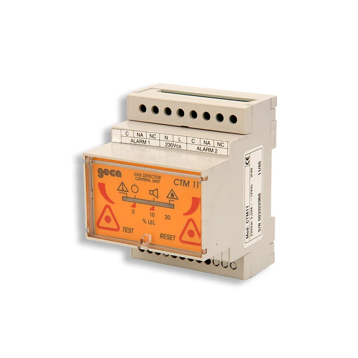 CTM11 Centrali per 1 sensore remoto guida DIN (SE139K) - GECA 39020624