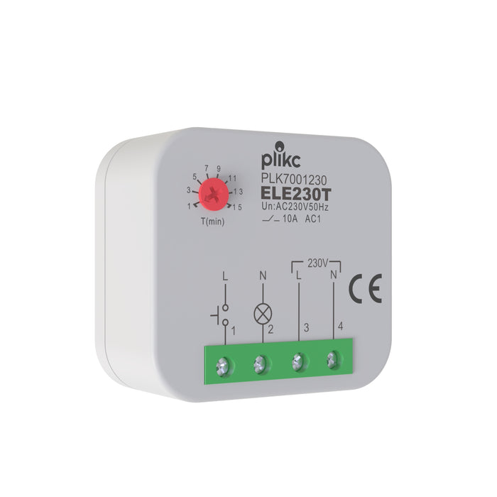 ELE230T - temporizzatore silenzioso - PLIKC PLK7001230