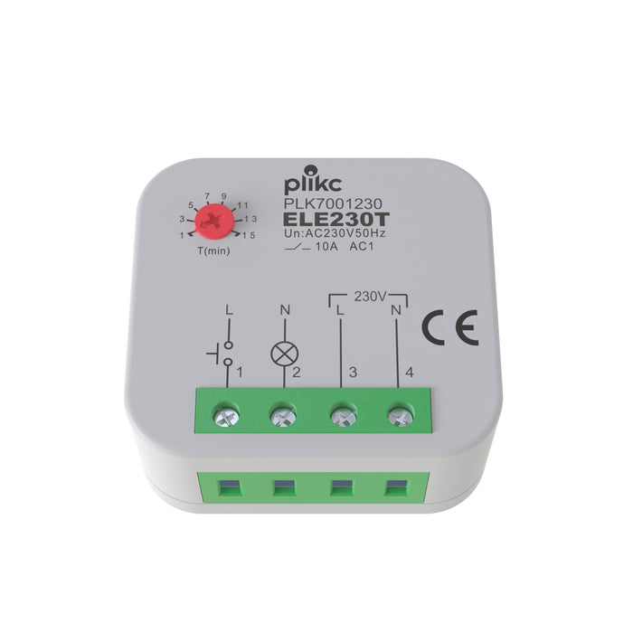 ELE230T - temporizzatore silenzioso - PLIKC PLK7001230