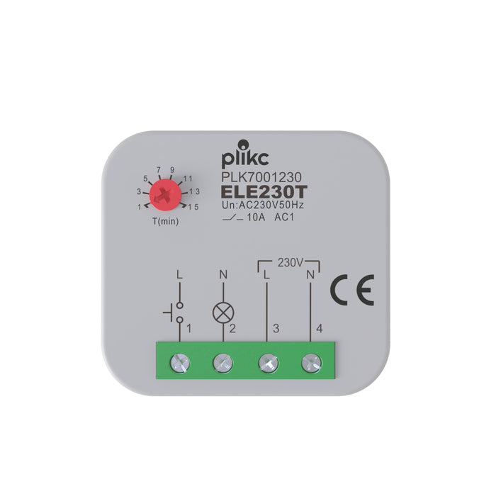 ELE230T - temporizzatore silenzioso - PLIKC PLK7001230