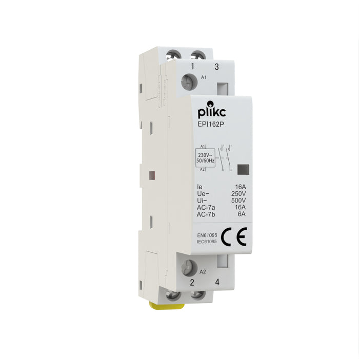 EPI162P - Contattore 2 poli 16A - PLIKC PLK50162