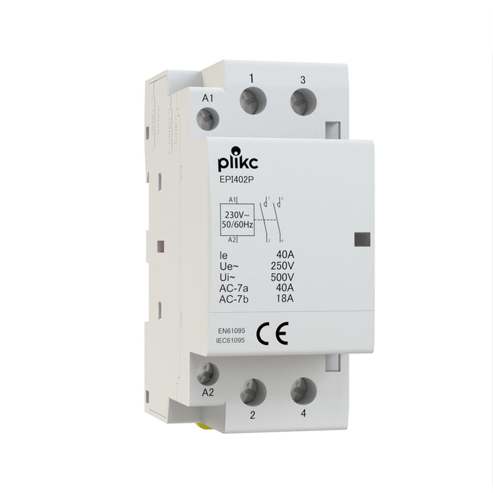 EPI402P - Contattore 2 poli 40A - PLIKC PLK50402
