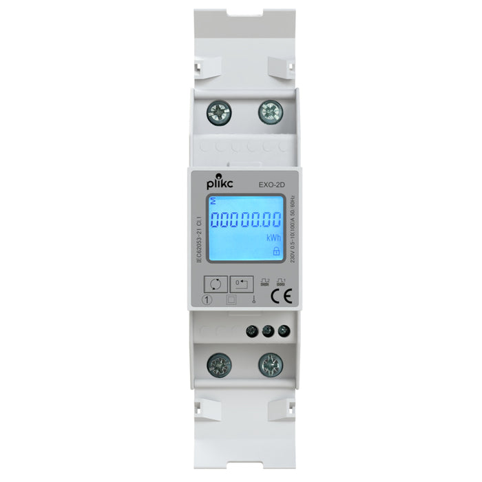 EXO-2D - contatore monofase reset digitale - PLIKC PLK202052