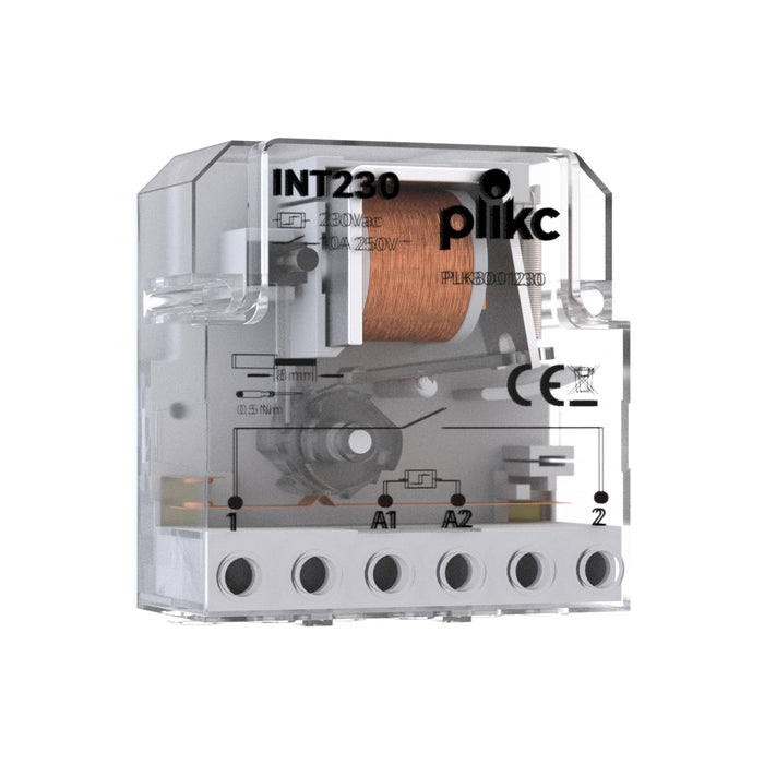 INT230 - Relè interruttore 230V - PLIKC PLK8001230