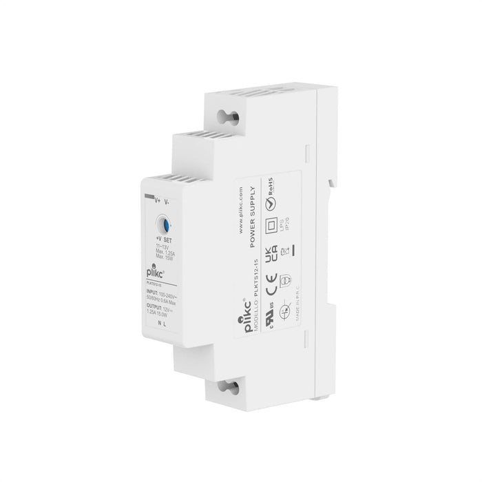 Alimentatore switching 220Vac/12Vdc - 1,25A - 15W - PLIKC PLKTS12-15