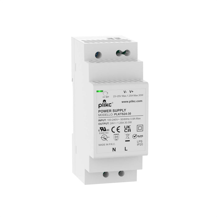 Alimentatore switching 220Vac/24Vdc - 1,25A - 30W - PLIKC PLKTS24-30