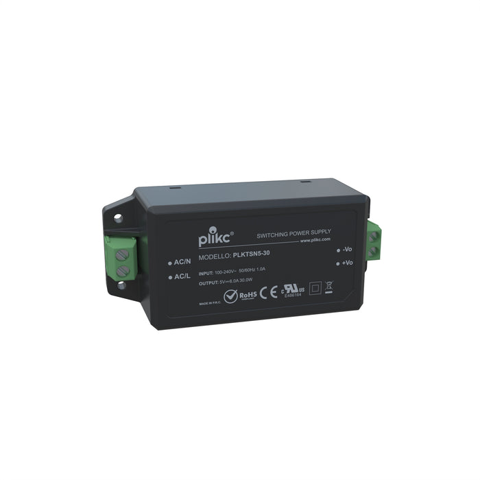 Alimentatore switching 220Vac/5Vdc - 6A - 30W - PLIKC PLKTSN5-30