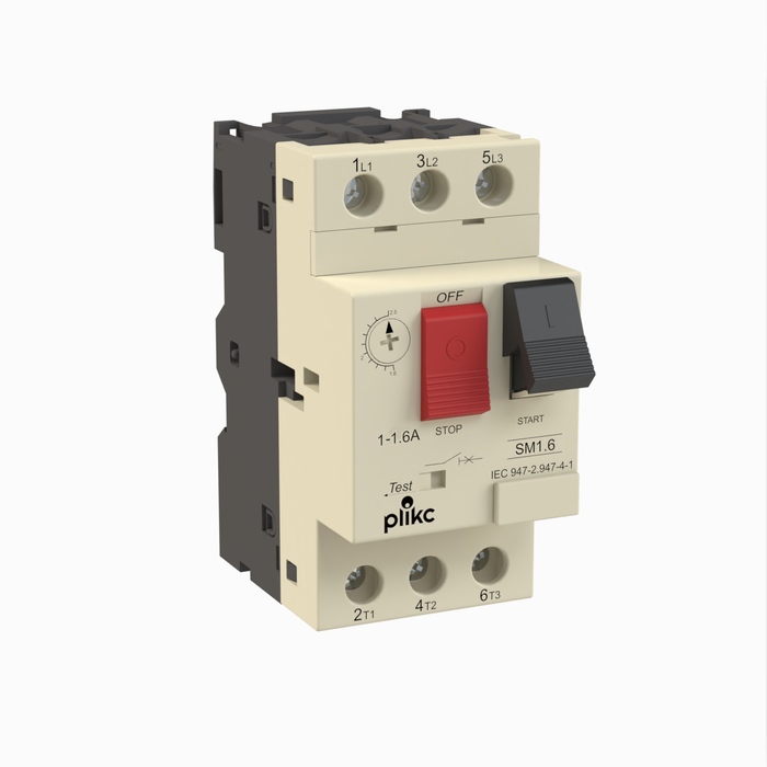 SM1.6 - salvamotore 1/1,6A - PLIKC PLK4000