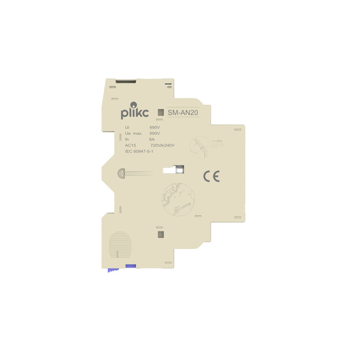 SM-AN20  contatto ausiliario 2NO - PLIKC PLK4050
