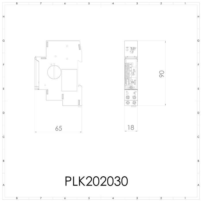 TIM501 - Timer a cavalieri - PLIKC PLK202030