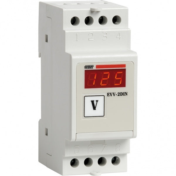 Voltmetro digitale EVV-2DIN VEMER VM244100