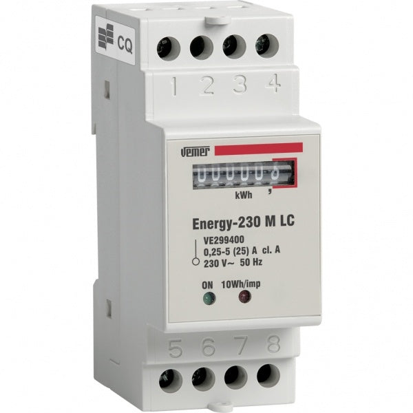 Contatore di energia da barra DIN Energy-230 M LC VEMER VE299400