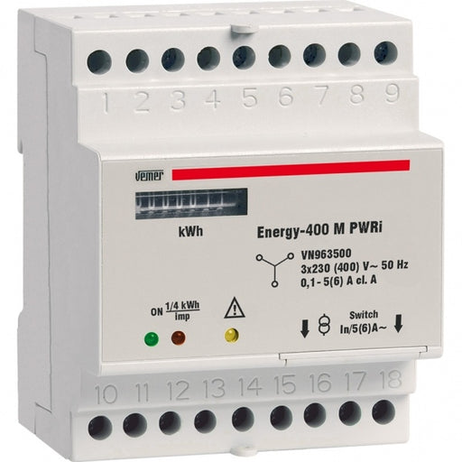 Contatore di energia da barra DIN Energy-400 M PWRi VEMER VN963500