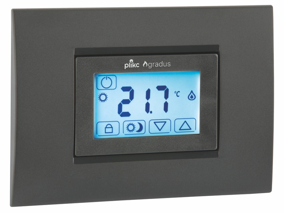 Termostato Digitale Perry MOON SOFT TOUCH - 230V, Incasso - Controllo Temperatura Con Touch Screen - Foto 7