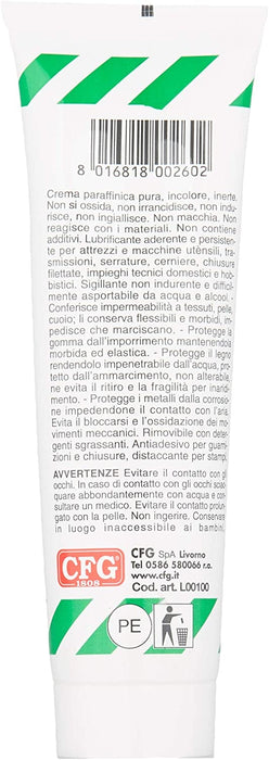 Grasso di vaselina tecnica - CFG tubo 125 ml