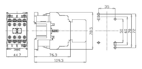 Schütz ISKRA KNL30 Uc: 400V, 3s, AC-3/400V, 15kW, Nr. 4036.7910 Schütz ISKRA KNL30 Uc: 400V, 3s, AC-3/400V, 15kW, Nr. 4036.7910