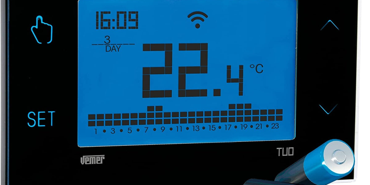 Vemer Ve788600 A Batteria Smart Per Caldaia Con App E Alexa