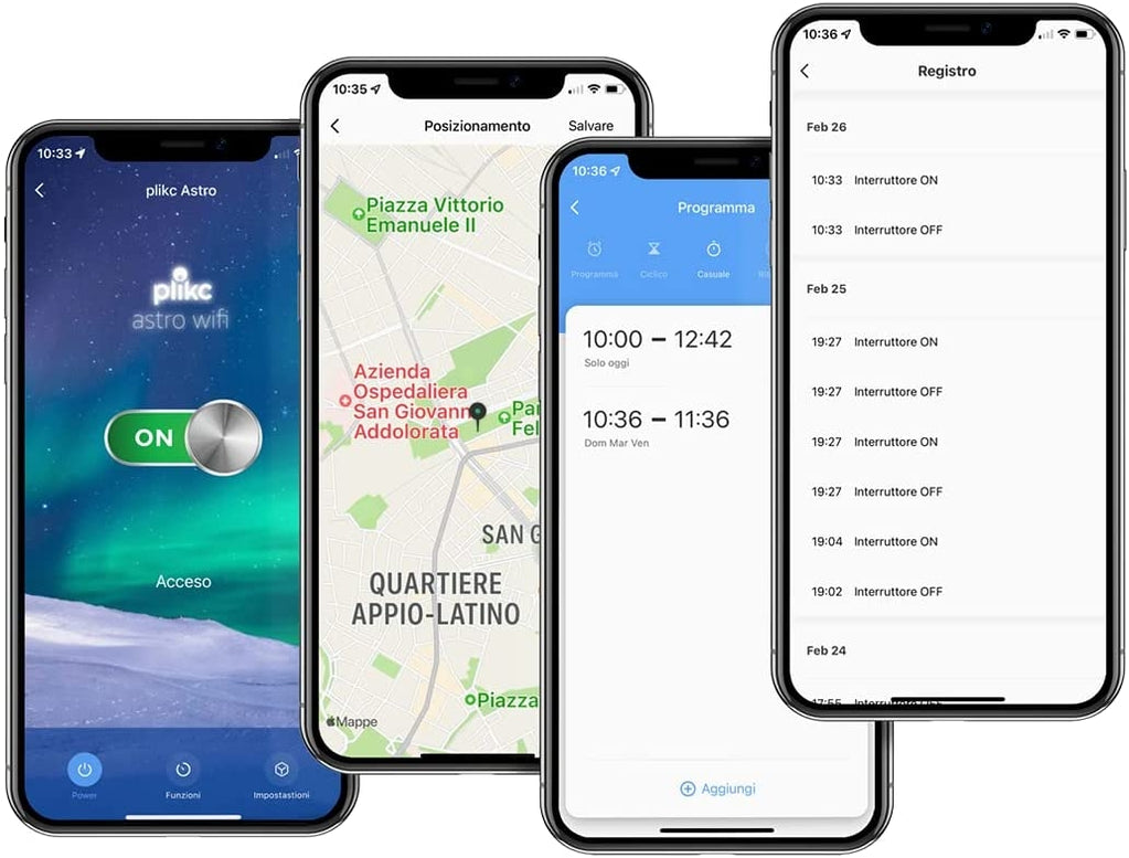 Interruttore orario astronomico - giornaliero-settimanale - multifunzi ...